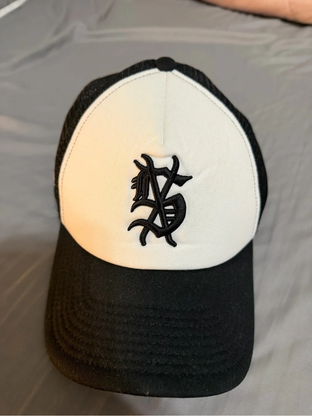 Ksubi Black & Cream 9FORTY Trucker Cap